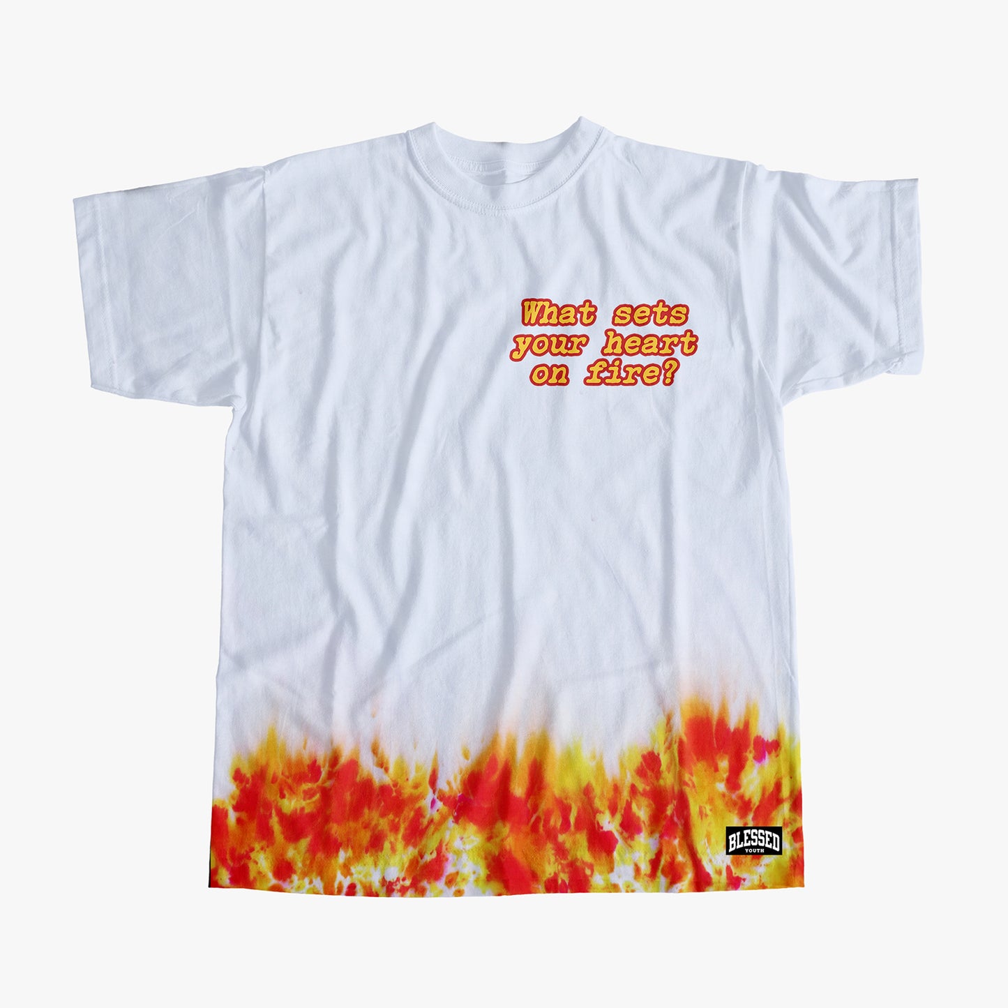 Heart On Fire (Tie Dye Tee)